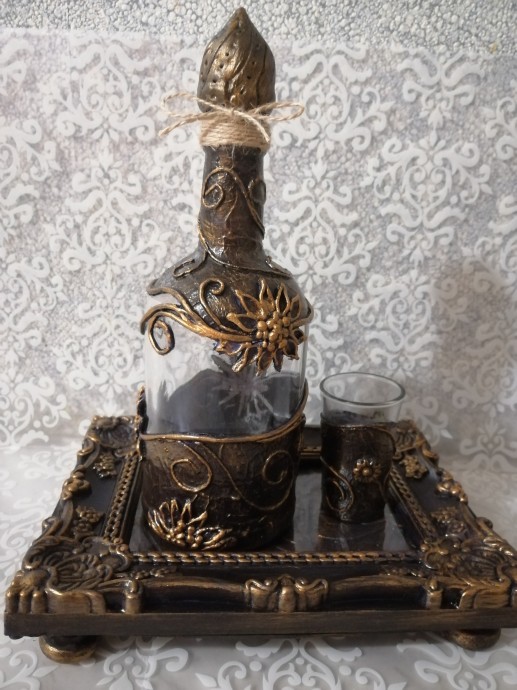 Декор бутылки. 2 Декор бутылки. 2