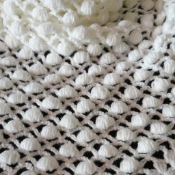 Очень эффектный узор для шали