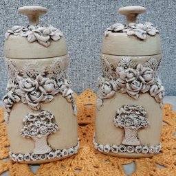 Три способа декора стеклянных банок.