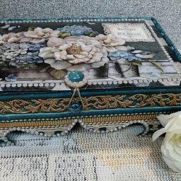 Шкатулка для мелочей из обычной коробки