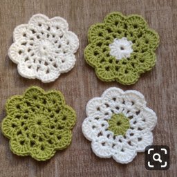 Цветы и схемы.