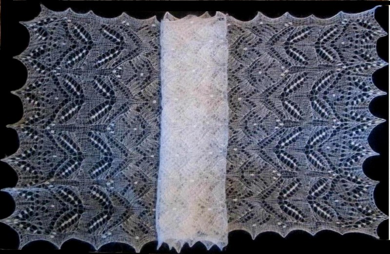 Мои палантины. Авторские работы.