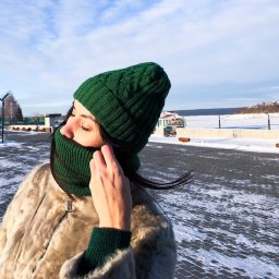 Шапки и воротники, снуд