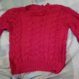 Свитерок с косами