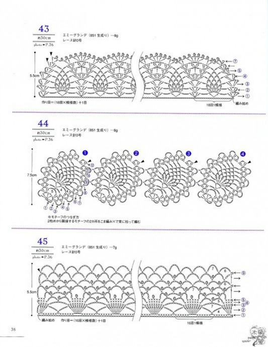 Lacework Pineapple Pattern - Ананасовые мотивы