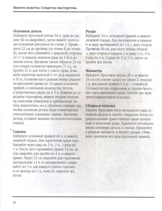 Вяжем жакеты Вяжем жакеты
