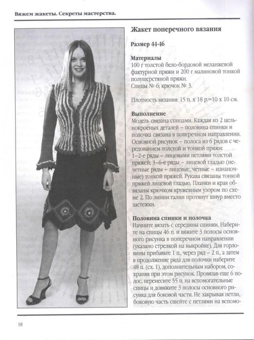 Вяжем жакеты Вяжем жакеты