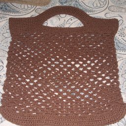 Авоська крючком.