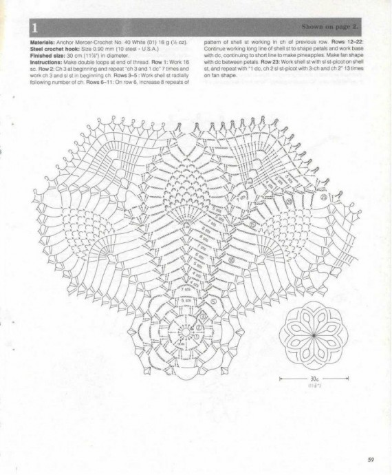 Pineapple Lace 1987