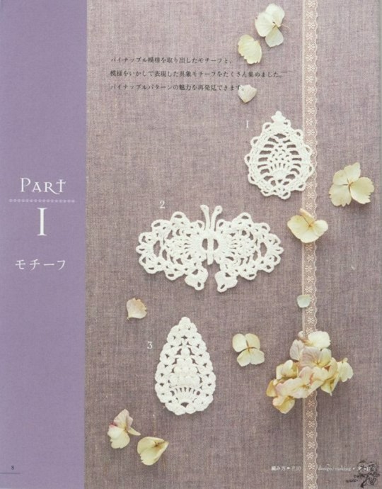 Lacework Pineapple Pattern - Ананасовые мотивы