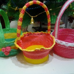 Новогодние корзинки