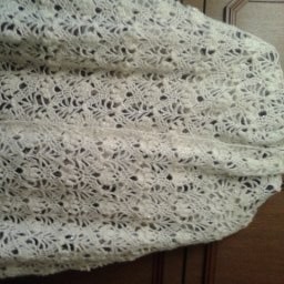 Палантин *Морозные узоры*