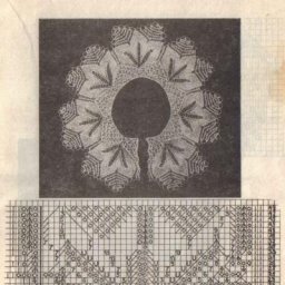 воротничок спицами