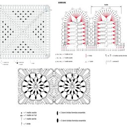 коврик крючком