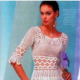 Блузка "Снежная сказка"