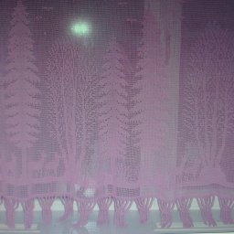 Штора на окно внучке в комнату