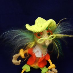 Авторская игрушка. Марфа поСАДница с подружкой)