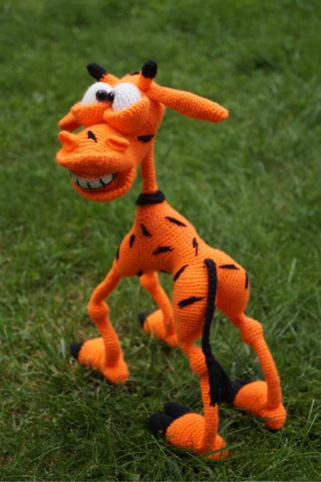Интерьерная каркасная игрушка жираф Натаниэль.