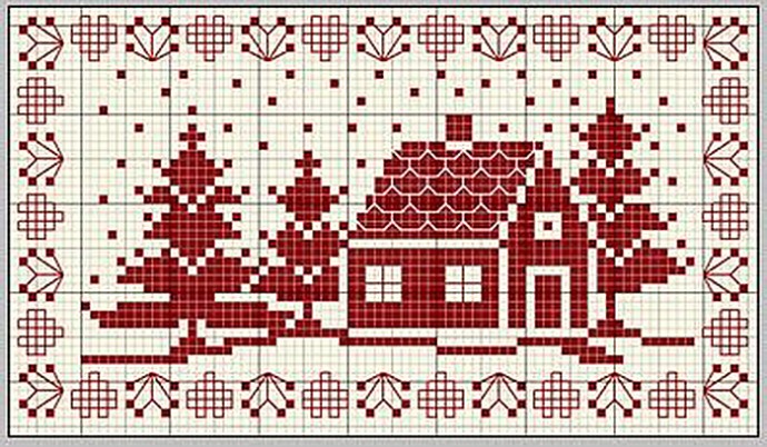 Новогодние схемы для вышивания+детская игрушка 22 Новогодние схемы для вышивания+детская игрушка 22