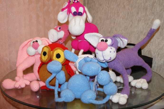 Игрушки крючком Игрушки крючком
