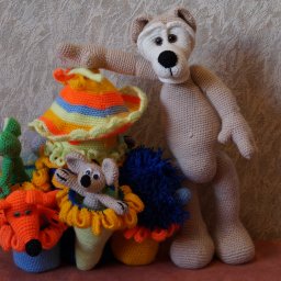 Еще игрушки крючком.