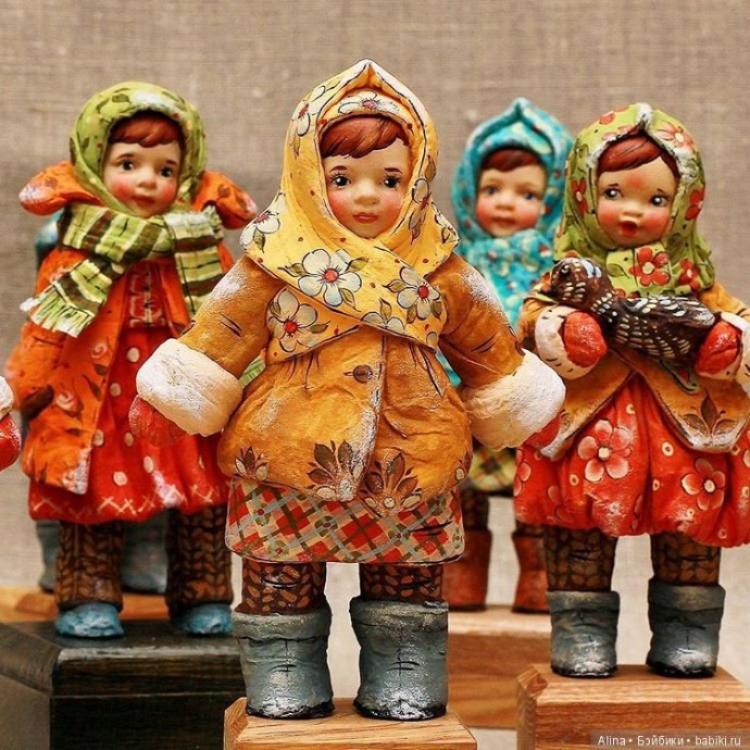 Куклы из ваты