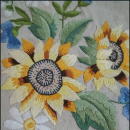 скатерть с подсолнухами