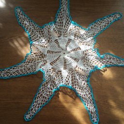 Салфетки крючком.