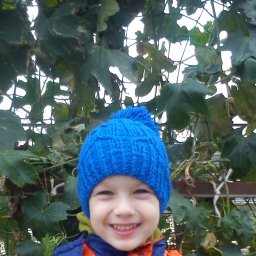 Первая моя шапочка.