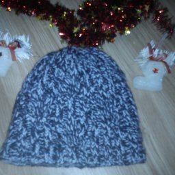 Зимняя шапка для сыночка.