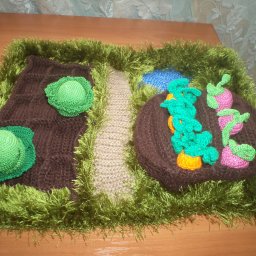 Огородик с овощами.