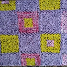 Скатерть в подарок (спицы и крючок)