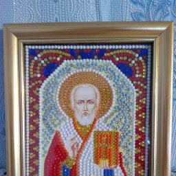 Моя самая первая проба Алмазная вышивка