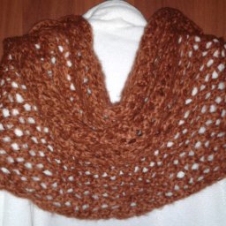 Ажурный палантин.