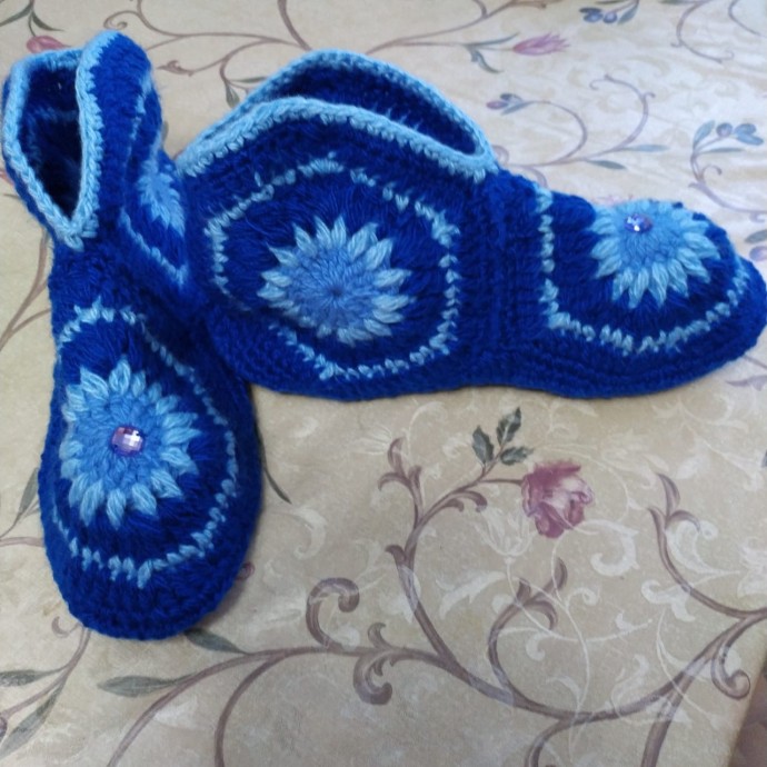 Домашние сапожки. Домашние сапожки.