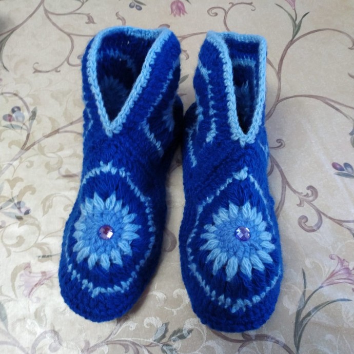Домашние сапожки. Домашние сапожки.