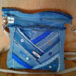 Вторая жизнь старых джинсов.