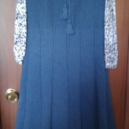 Теплый сарафан.