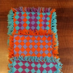 Вязаные салфетки.