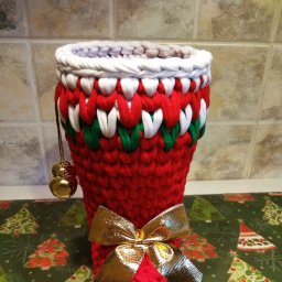 Новогодний сапожок для подарков