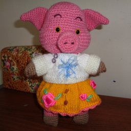 новогодняя свинка