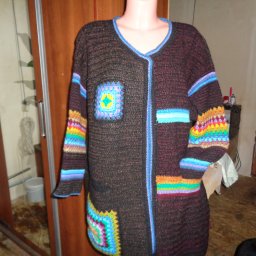 Еще одно пальто только крючком