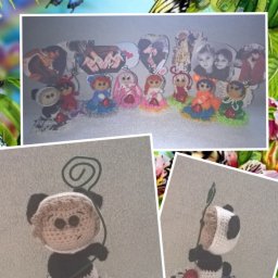 мишка (держатель для фото)