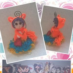 лиса (держатель для фото)