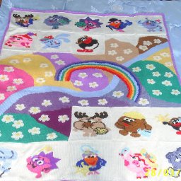 Вязаные пледы