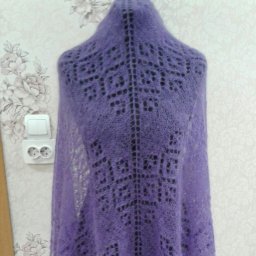 Шаль"Цветы Мелиссы"