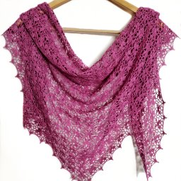 Шаль "Дамасская роза"