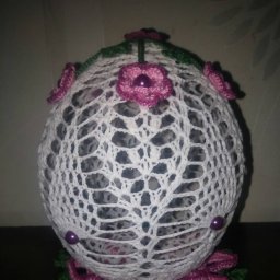 Пасхальное яйцо ажурное