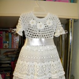 Белое платье для Маринки