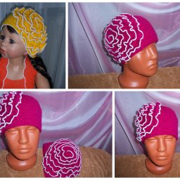 Немного летних шапочек и понамочек.